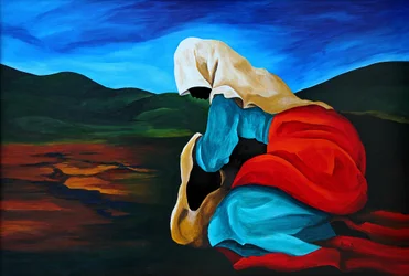 Defilee la folle, 2008 (akryl på masonit)